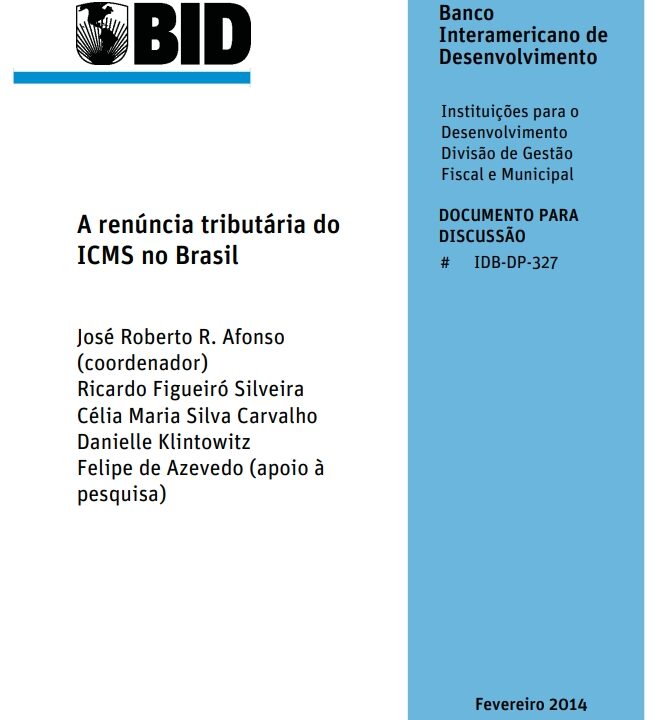 A Renúncia Tributária do ICMS no Brasil