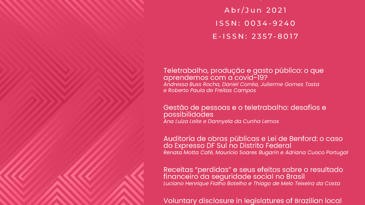 Teletrabalho, Produção e Gasto Público: O Que Aprendemos com a Covid-19?