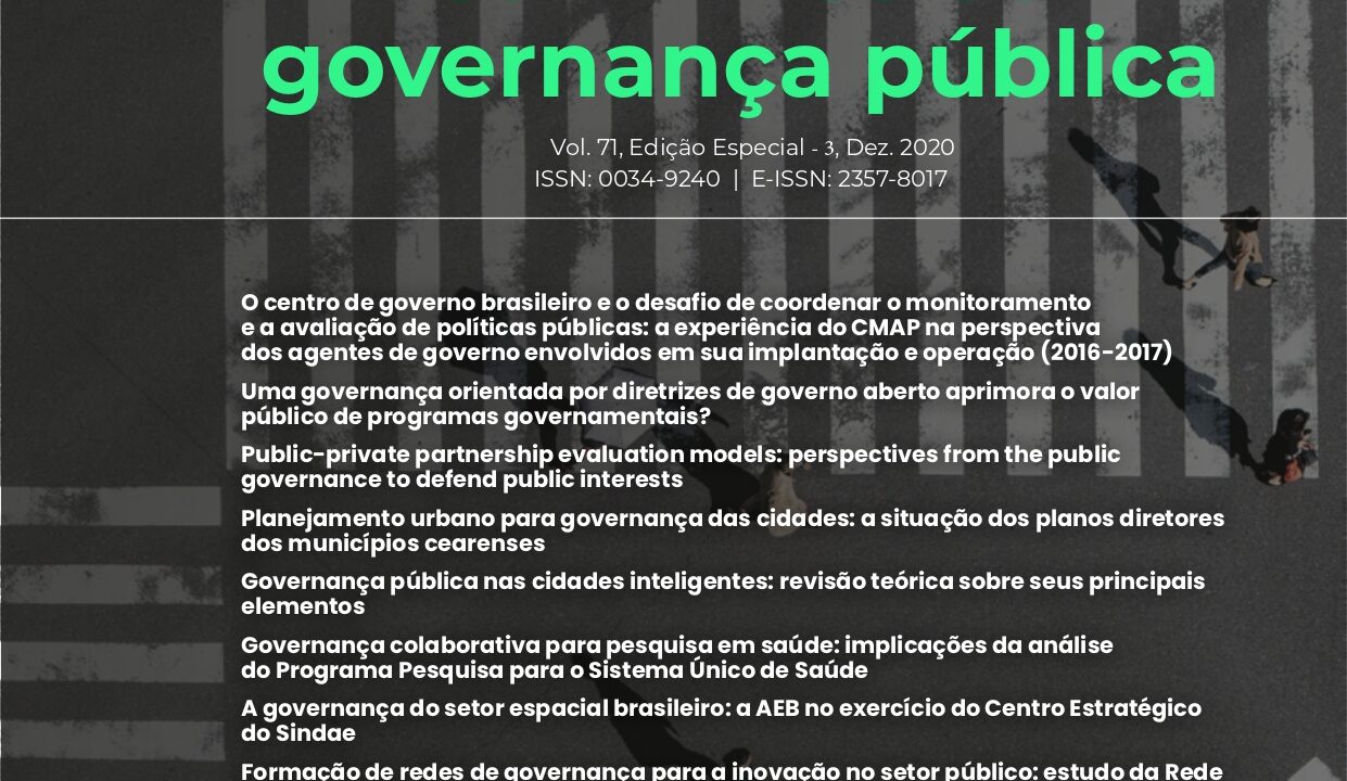 Uma Governança Orientada por Diretrizes de Governo Aberto Aprimora o Valor Público de Programas Governamentais?